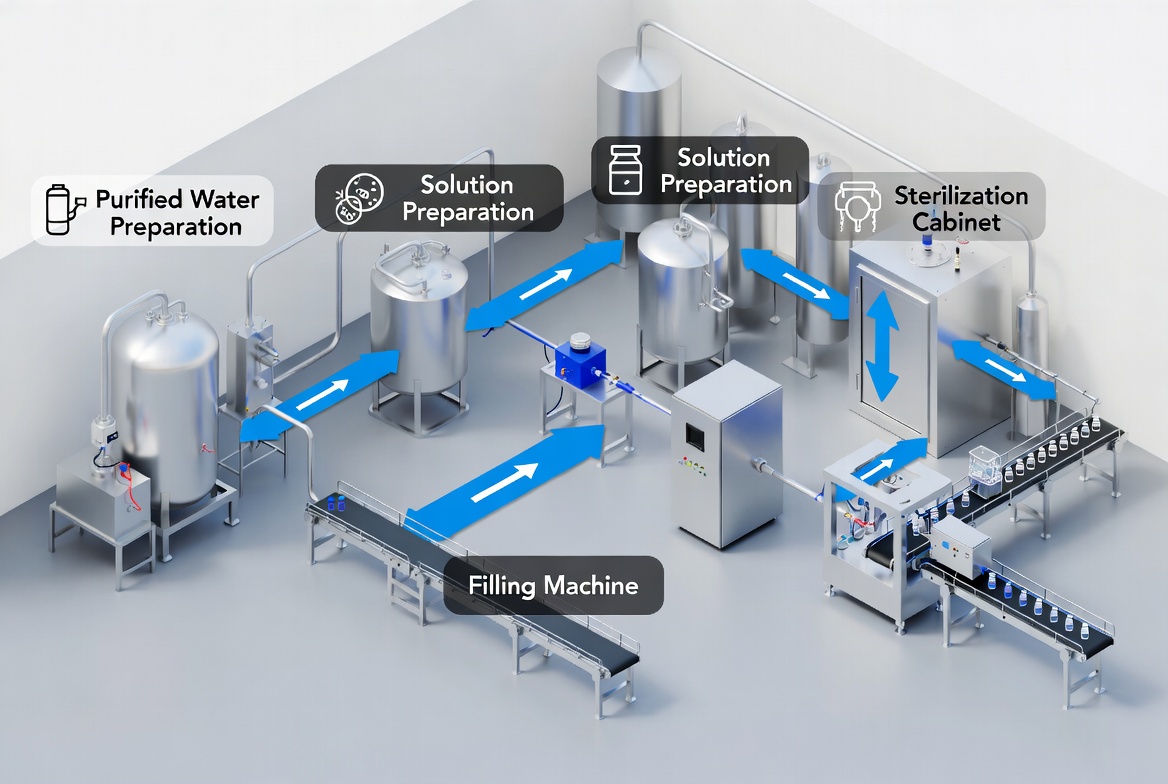 Integrated Pharma Production Line Integrated Pharma Production Line