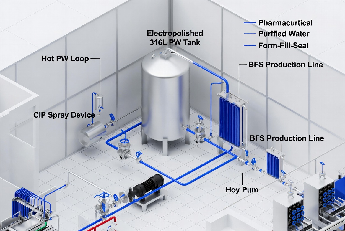 Pharmaceutical Purified Water System Layout Pharmaceutical Purified Water System Layout