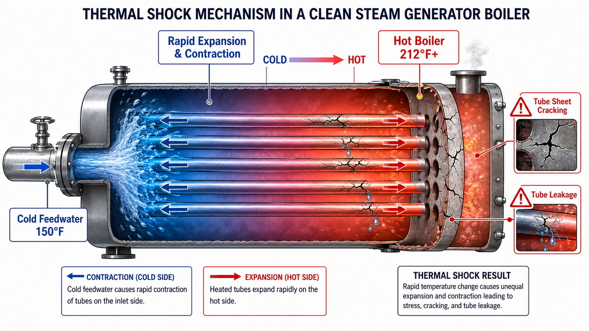 Thermal Shock Damage Mechanism Steam Boiler Diagram Thermal Shock Damage Mechanism Steam Boiler Diagram