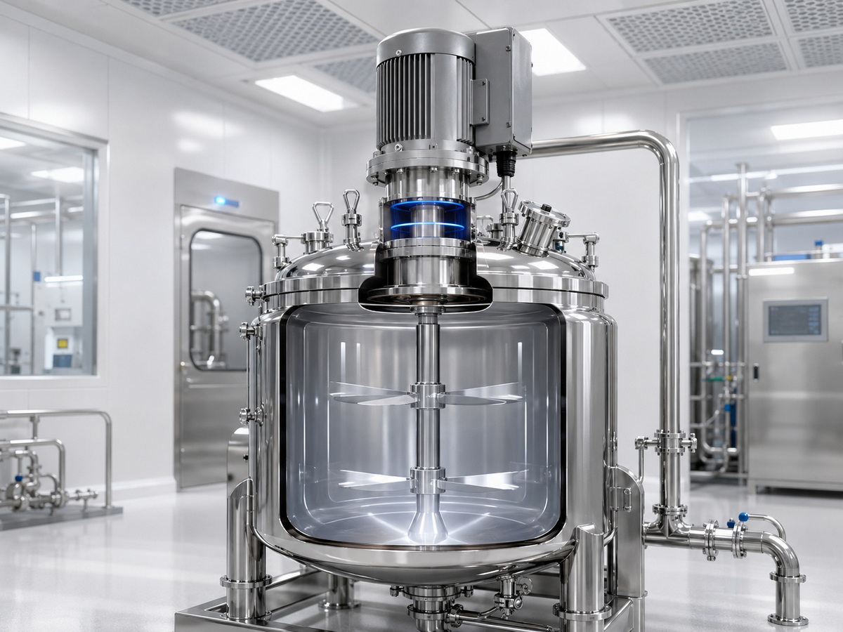 Magnetic Drive Aseptic Mixer Magnetic Drive Aseptic Mixer