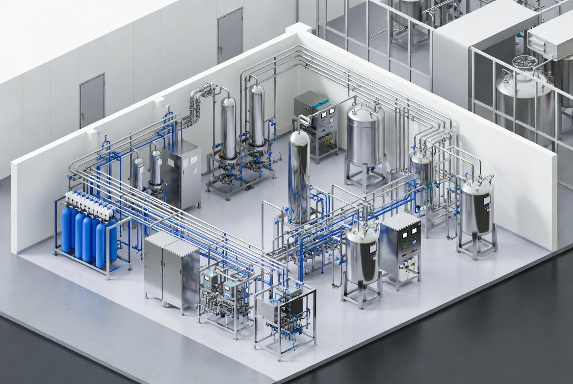 Pharmaceutical Plant Water System Layout Pharmaceutical Plant Water System Layout