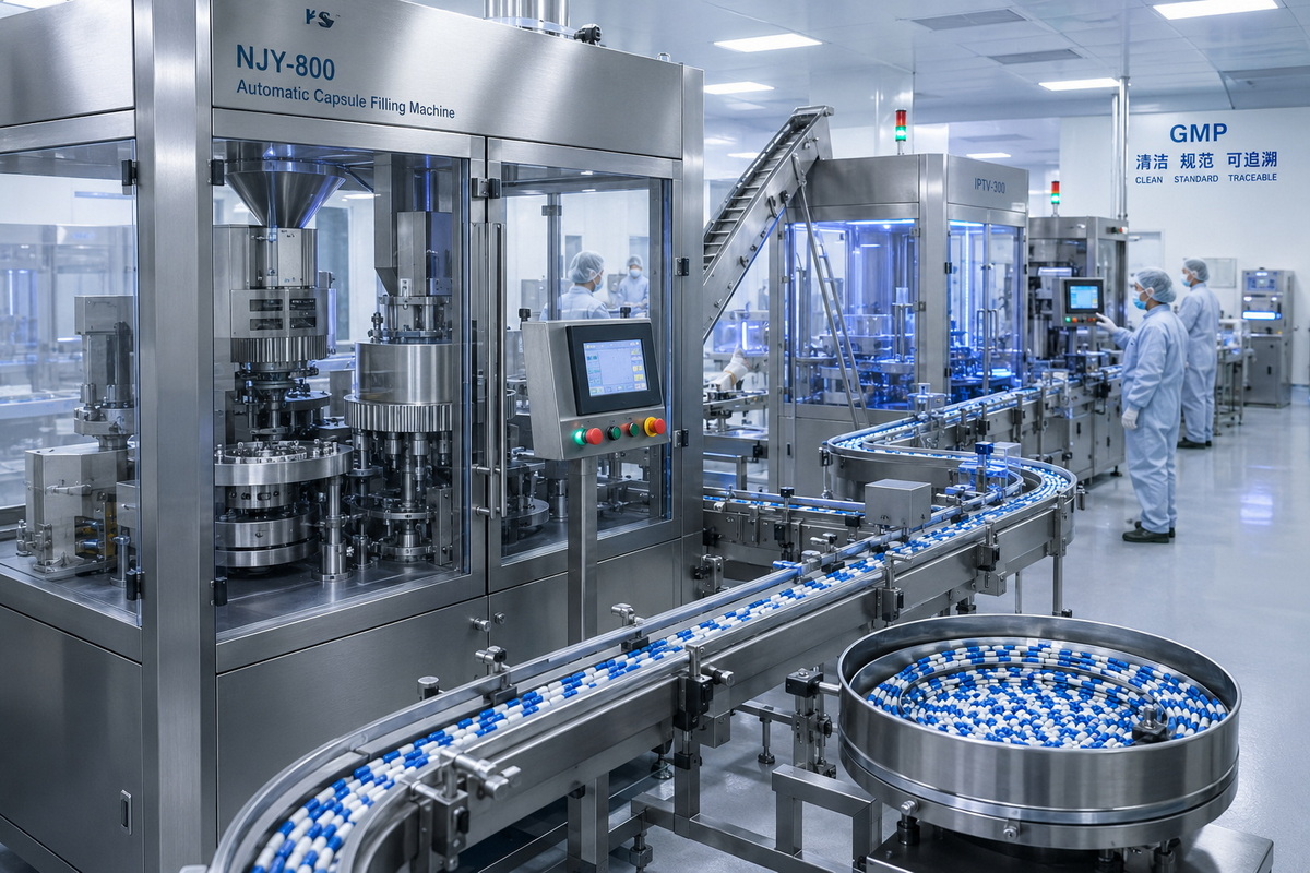 Capsule Filling Line Overview Capsule Filling Line Overview
