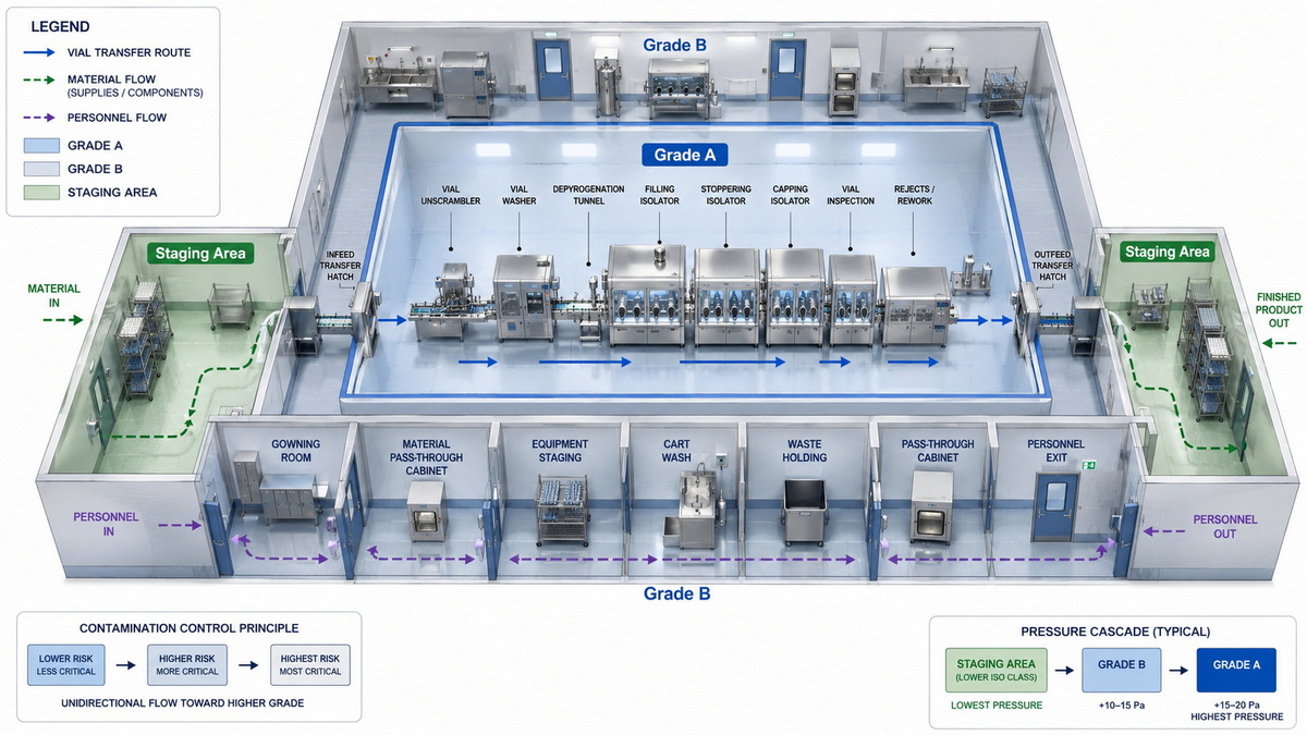 Aseptic Plant Layout Planning Aseptic Plant Layout Planning