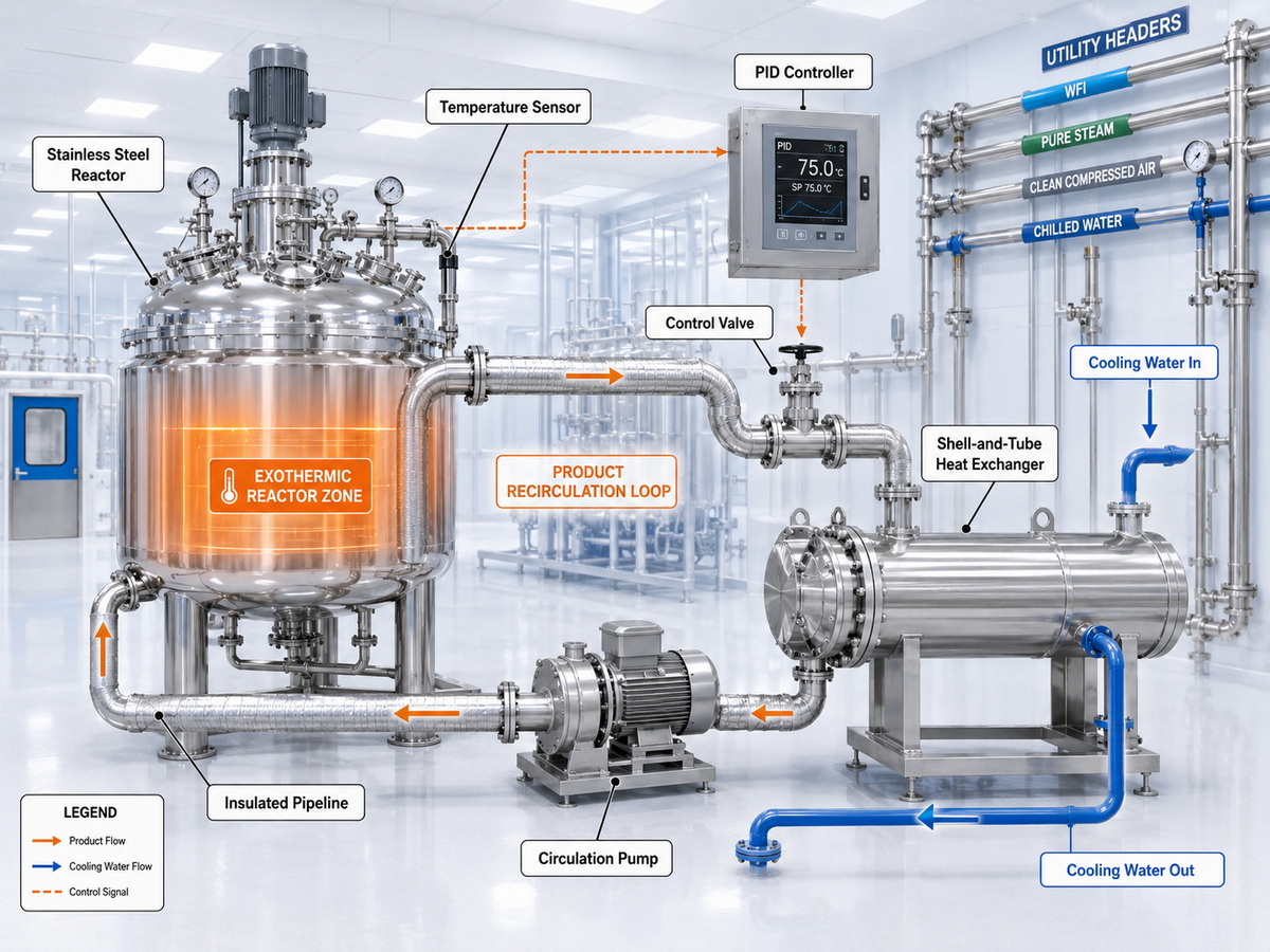 External Heat Exchanger Reactor Loop External Heat Exchanger Reactor Loop