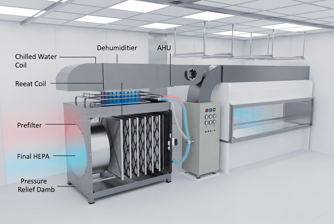 Humidity Resistant Cleanroom Airflow Humidity Resistant Cleanroom Airflow