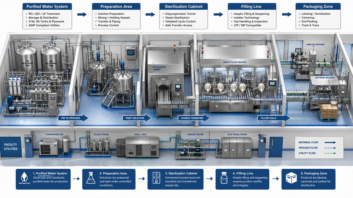 Pharma Factory Layout Planning Pharma Factory Layout Planning