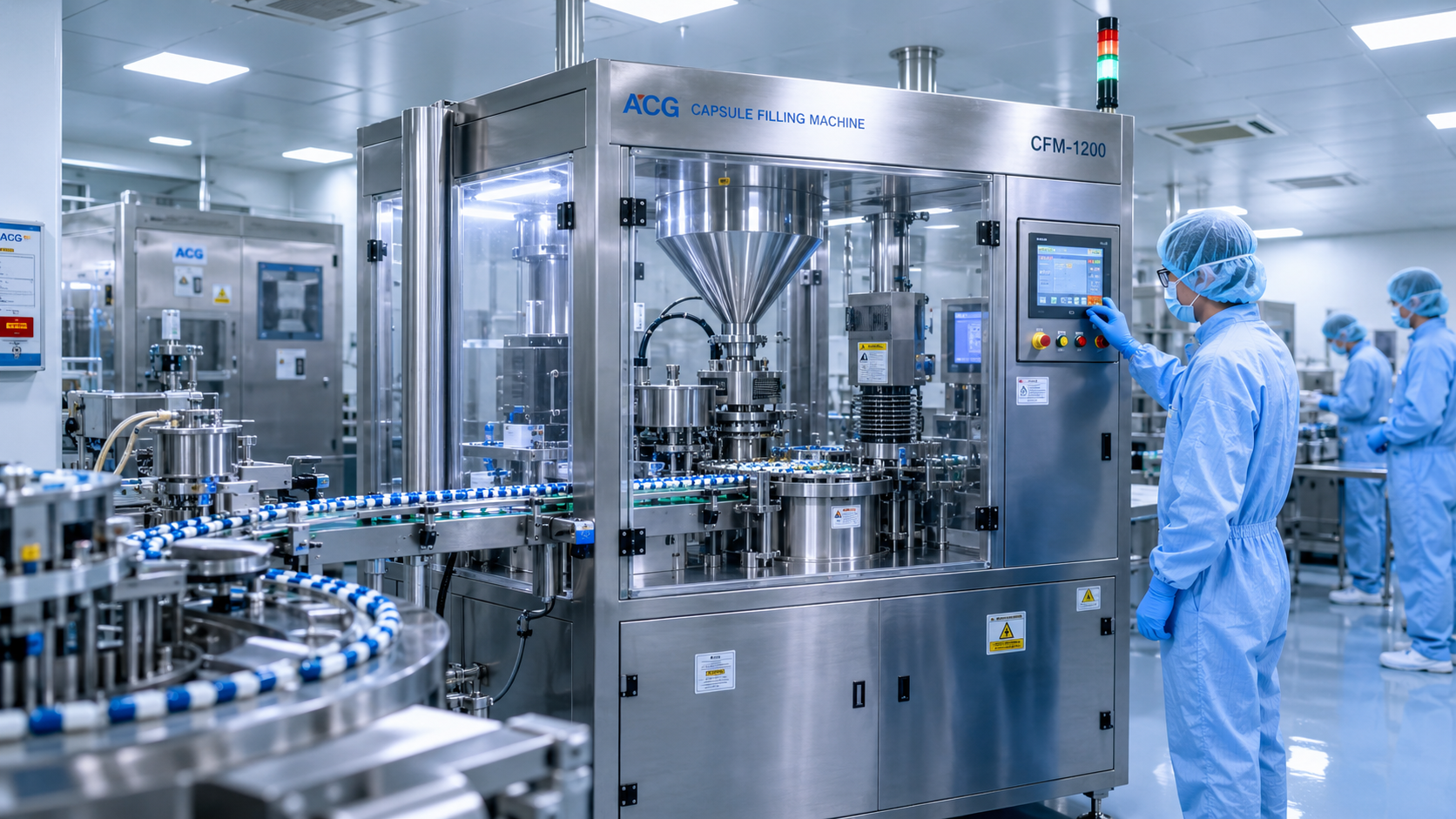 High Speed Capsule Filling Line High Speed Capsule Filling Line