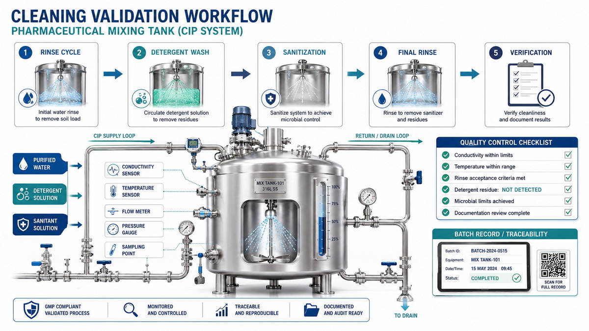 Pharmaceutical Tank Cleaning Validation Process Pharmaceutical Tank Cleaning Validation Process