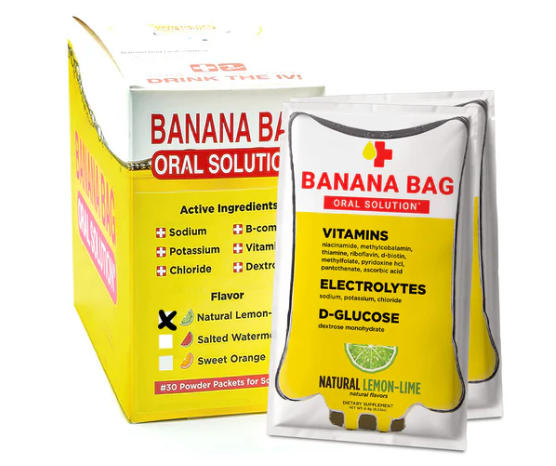 Banana Bag IV Therapy Hydration