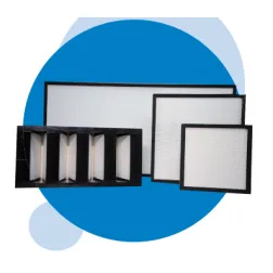 Mini-Pleat HEPA And ULPA Air Filter