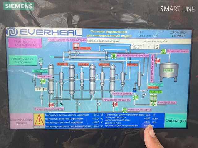 Multi Effect Distilled Water Machine