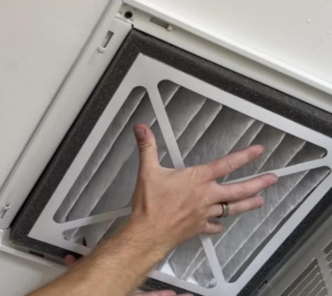 Restore Dirty Washable AC Filter