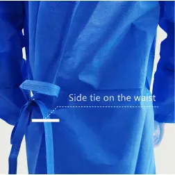 SMS PPE Surgical Gowns Protective Isolation Hospital