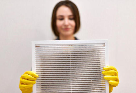 Reusable AC Filter Cleaning