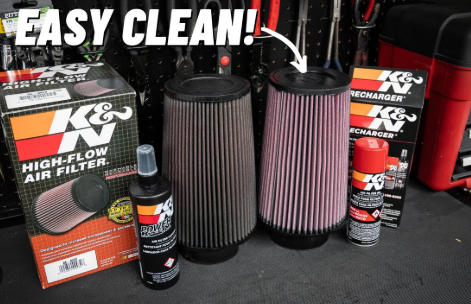 Engine Air Filter Cleaning Instructions