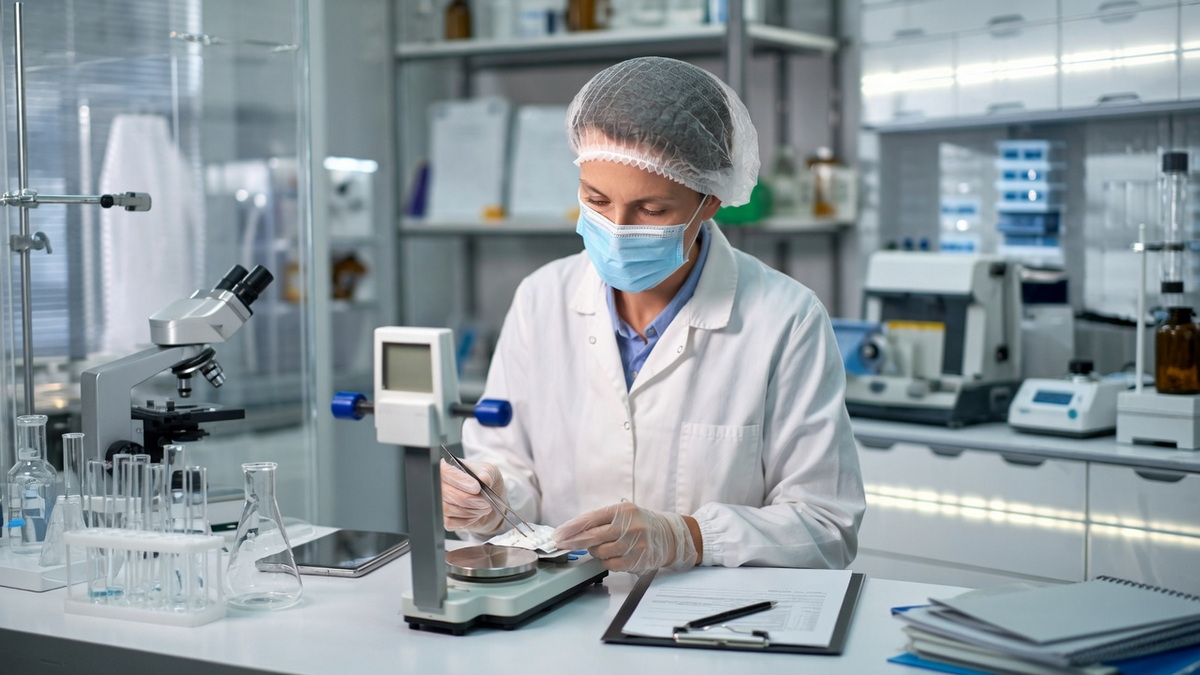 Statistical Sampling Quality Control Scene