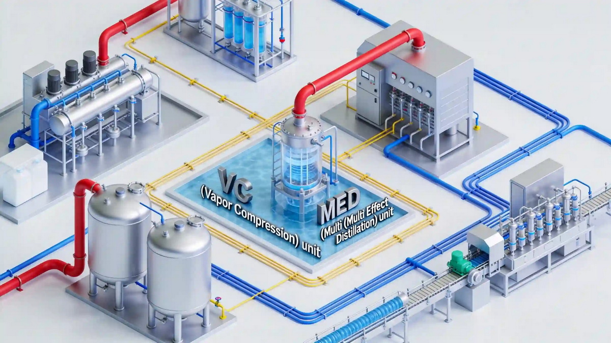 IV Solution Plant Layout With WFI Systems