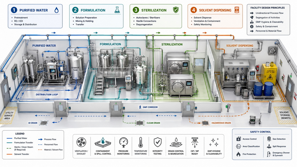 Pharmaceutical Facility Planning Workflow