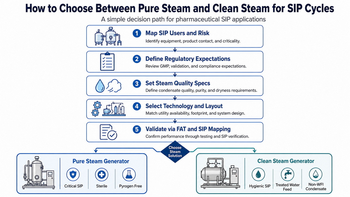 SIP Steam Quality Decision Flow