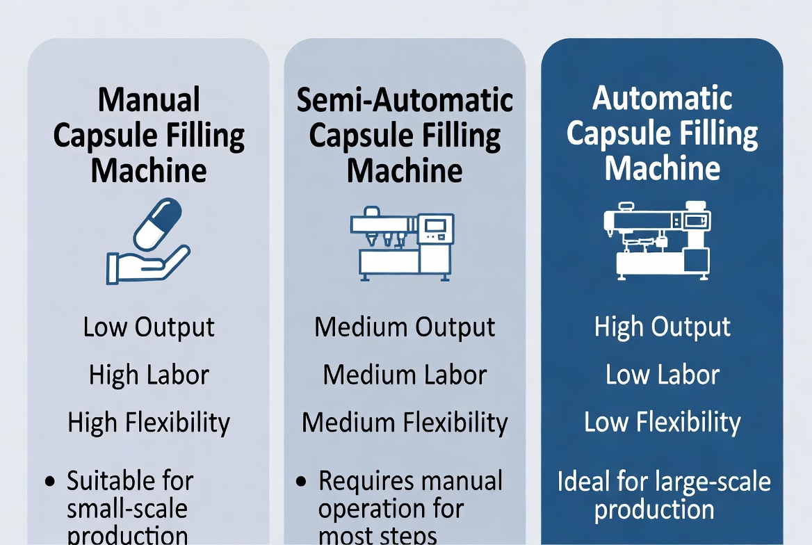 Capsule Filling Machine Comparison
