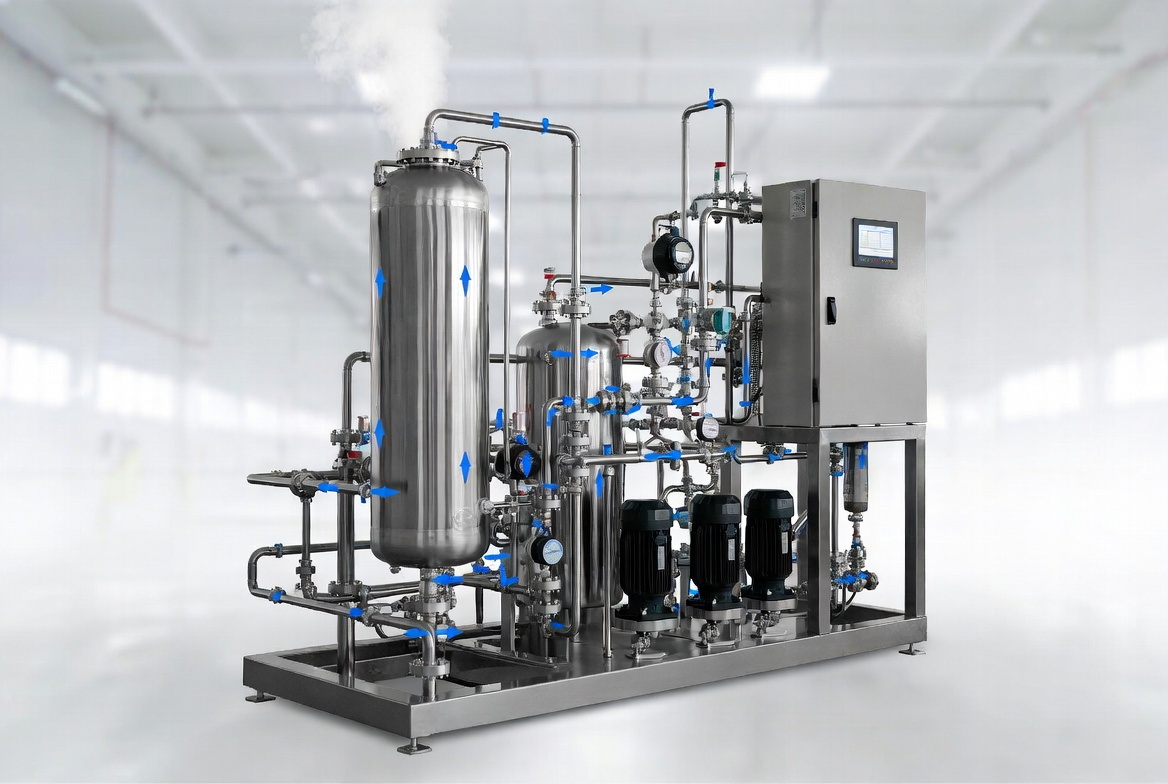 Pure Steam Generator Skid For Autoclaves