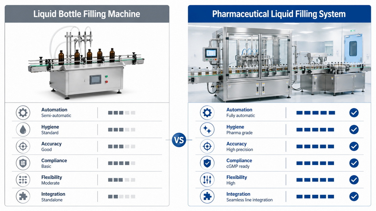 Liquid Filling Machine Comparison