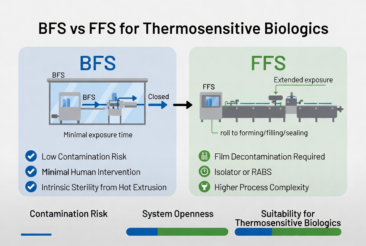 BFS Versus FFS Contamination Risk
