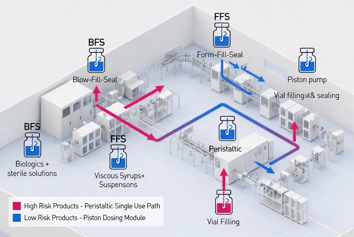 Multi Product Filling Line Strategy