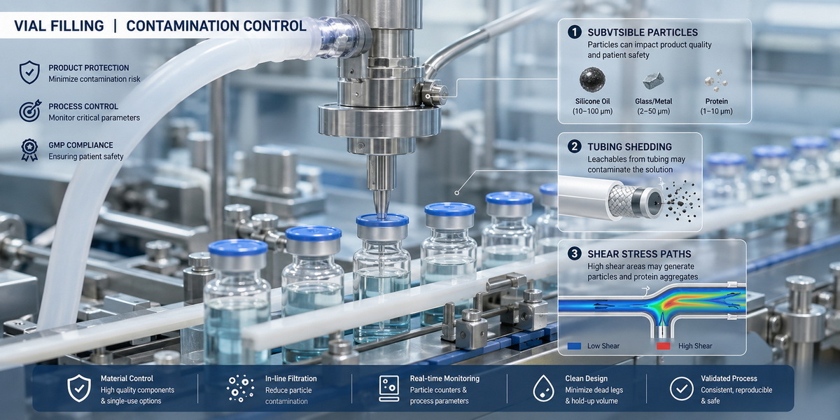 Vial Filling Particle Control
